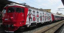 Stire din Social : În drum spre litoral,  cu locomotiva Hora