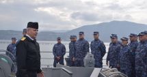 Stire din Eveniment : Locțiitorul șefului Statului Major al Forțelor Navale, la bordul puitorului „Viceamiral Constantin Bălescu”