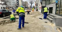Stire din Social : Continuă lucrările de modernizare a infrastructurii pietonale, în Constanța