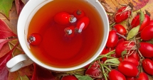Stire din Sănătate : Ceaiul de măceșe conține o cantitate uriașă de vitamina C