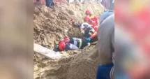 Stire din Eveniment : Tragedie pe un șantier. Un bărbat a murit strivit de un mal de pământ
