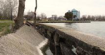 Stire din Social : Malurile lacului din parcul Tăbăcărie vor fi reparate. Când începe reabilitarea lor?