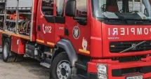 Stire din Eveniment : Incendiu la un bloc din Mangalia, provocat de un scuter electric