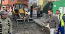 Stire din Politică-Administrație : Primăria Mangalia continuă lucrările de modernizare a străzilor și trotuarelor