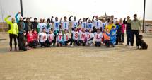 Constănțenii aleargă la maratonul nisipului pentru copiii cu autism