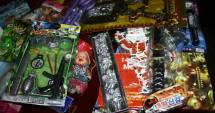 Stire din Eveniment : Mărfuri contrafăcute de peste zece milioane de lei, identificate în containere din China