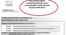 Stire din Economie : Atenție! Când este ultima zi în care se poate depune declarația unică