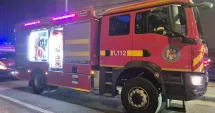 Stire din Eveniment : Alertă la Hârșova! Incendiu izbucnit la coșul de fum al unei locuințe de pe strada Ana Ipătescu