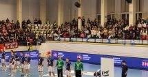 FOTO/VIDEO A început super derby-ul din EHF European League dintre CSM și Dinamo