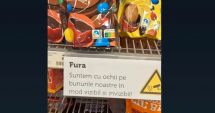 Stire din Actualitate : Umilință fără margini! Olandezii au lipit mesaje în limba română la rafturile din supermaketuri