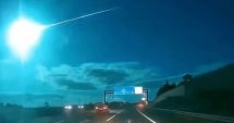 Imagini spectaculoase: Un meteorit a luminat cerul în toiul nopții în Spania și Portugalia