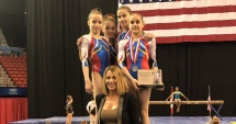 Stire din Sport : Micile gimnaste ale României au strălucit peste Atlantic