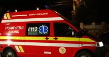 Stire din Eveniment : Microbuz răsturnat pe un drum intens circulat. Șase persoane au fost rănite