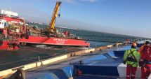 Stire din Eveniment : Epava din portul Midia va fi repusă pe poziție săptămâna viitoare