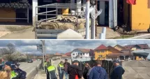 Stire din Eveniment : Miei sacrificați în mijlocul străzii. Poliția chemată să intervină