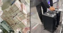 Un milionar i-a pus pe angajații unei bănci să numere la mână 780.000 de dolari, după ce a fost obligat să poarte mască