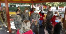 Stire din Social : Cadouri de la militari pentru copiii de la Centrul „Antonio”