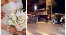 Stire din Eveniment : Accident rutier cu mireasa furată. Șoferul era beat!