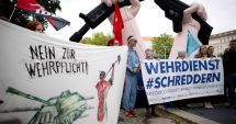 Stire din Actualitate : Demonstrații în Germania împotriva reintroducerii serviciului militar voluntar