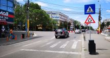 Stire din Social : Modificări în trafic. Se mută trecerea de pietoni de pe strada Adamclisi