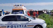 Stire din Eveniment : Momente de groază la volan! Înţepat de o albină, un şofer a intrat cu maşina într-un cap de pod