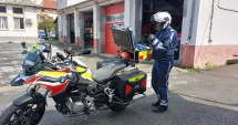 Stire din Social : Salvator pe două roți. „Aș veni la pompieri chiar și fără bani!“