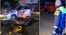 Stire din Eveniment : Un tânăr pe motocicletă a murit pe loc, nevinovat, spulberat într-o intersecție