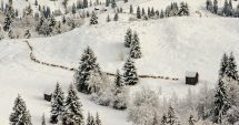 Stire din Actualitate : A început să ningă la munte! Imagini spectaculoase cu zăpada din România