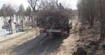 Stire din Politică-Administrație : Autorităţile locale din Murfatlar cosmetizează cimitirele în vederea venirii Paştelui
