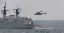 Stire din Eveniment : Tunurile răsună în larg. Cel mai mare exercițiu naval NATO în România