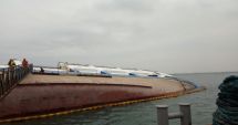 Stire din Eveniment : Trafic restricționat în portul Midia pe perioada verticalizării epavei "Queen Hind"