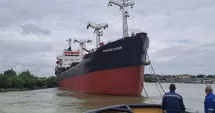 Stire din Economie : Porturile Dunării maritime, afectate de războiul din Ucraina. Trafic naval în scădere, evenimente multe
