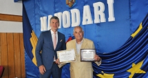 Stire din Politică-Administrație : Profesorul Vasile Coman, cetățean  de onoare al orașului Năvodari