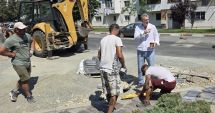 Stire din Politică-Administrație : Primăria Năvodari reabilitează trotuarele din localitate