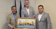 Stire din Politică-Administrație : Primarul oraşului Gemlik, Şukru Deviren, în vizită la Primăria Năvodari