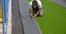 Stire din Politică-Administrație : Primăria Năvodari demarează construcția  unui teren de sport omologat cu gazon artificial