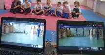 Nici virusul nu-i opreşte! Campionatul Naţional, „încălzire” pentru Balcaniada de Kung-Fu online