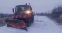 Stire din Social : Ninge la Constanța. Cum se circulă în județ, la această oră