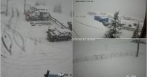 Stire din Actualitate : Ninge abundent în mai multe zone din țară. Stratul de zăpadă ajunge la 10 cm