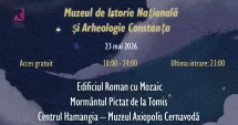 Stire din Cultură-Educație : Noaptea Muzeelor 2026. Sub lumina serii, patrimoniul arheologic își spune povestea la Constanța