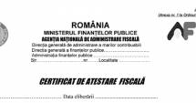 Stire din Economie : Noi proceduri privind certificatul de atestare fiscală