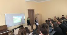 Stire din Cultură-Educație : Oaspeți olandezi la Colegiul Național "Constantin Brătescu" din Constanța