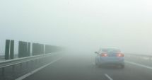 Şoferi, atenţie! Ceața afectează vizibilitatea în trafic! Ce ne recomandă Centrul Infotrafic