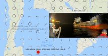 O navă fantomă s-a scufundat în Golful Siam