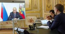 Stire din Actualitate : O nouă discuţie Putin-Macron. Au fost abordate garanţiile de securitate cerute de Moscova