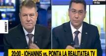 Stire din Politică-Administrație : PONTA: "Domnule Iohannis, fiți cuminte"