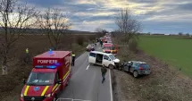 Stire din Eveniment : Accident grav cu cinci mașini. Opt răniți, unul în stare critică