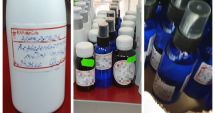 Polițiștii au confiscat sute de litri de substanță dezinfectantă posibil falsificată