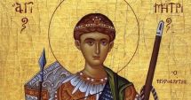 Stire din Cultură-Educație : Ortodocșii îl cinstesc, sâmbătă, pe Sf. Mare Mucenic Dimitrie