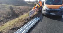 Stire din Eveniment : Parapetele degradate de pe Autostrada A2, înlocuite